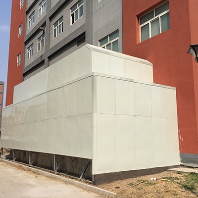 Noise reduction project for cooling tower in Life Science Park